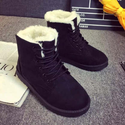 Winter Schneestiefel Damen Stiefeletten warme Baumwollschuhe