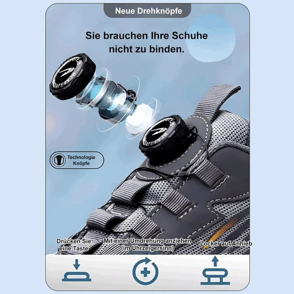 Leichte, bruchsichere Sicherheitsschuhe