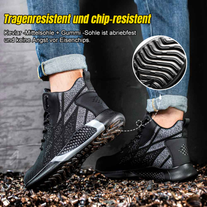 Durchstichfeste Sicherheitsschuhe für Herren mit Stahlkappe