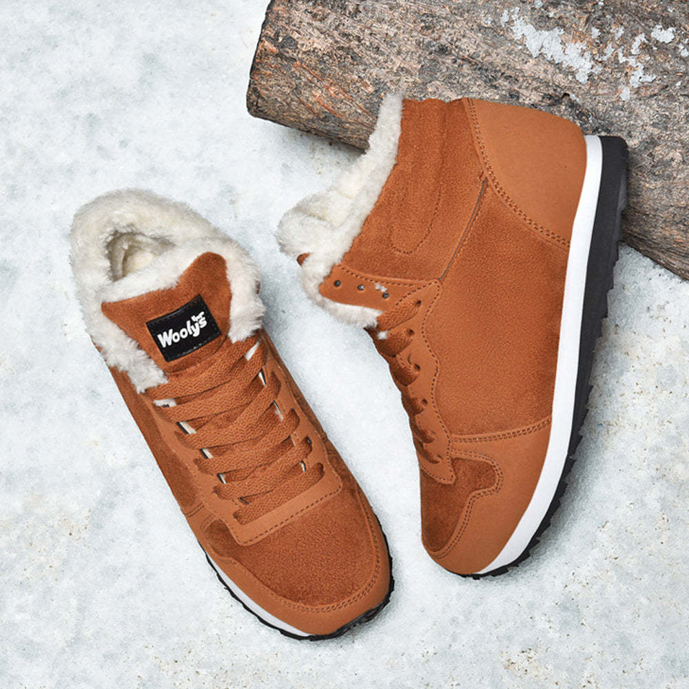 High-Top-Fleece, dicke, warme Schuhe