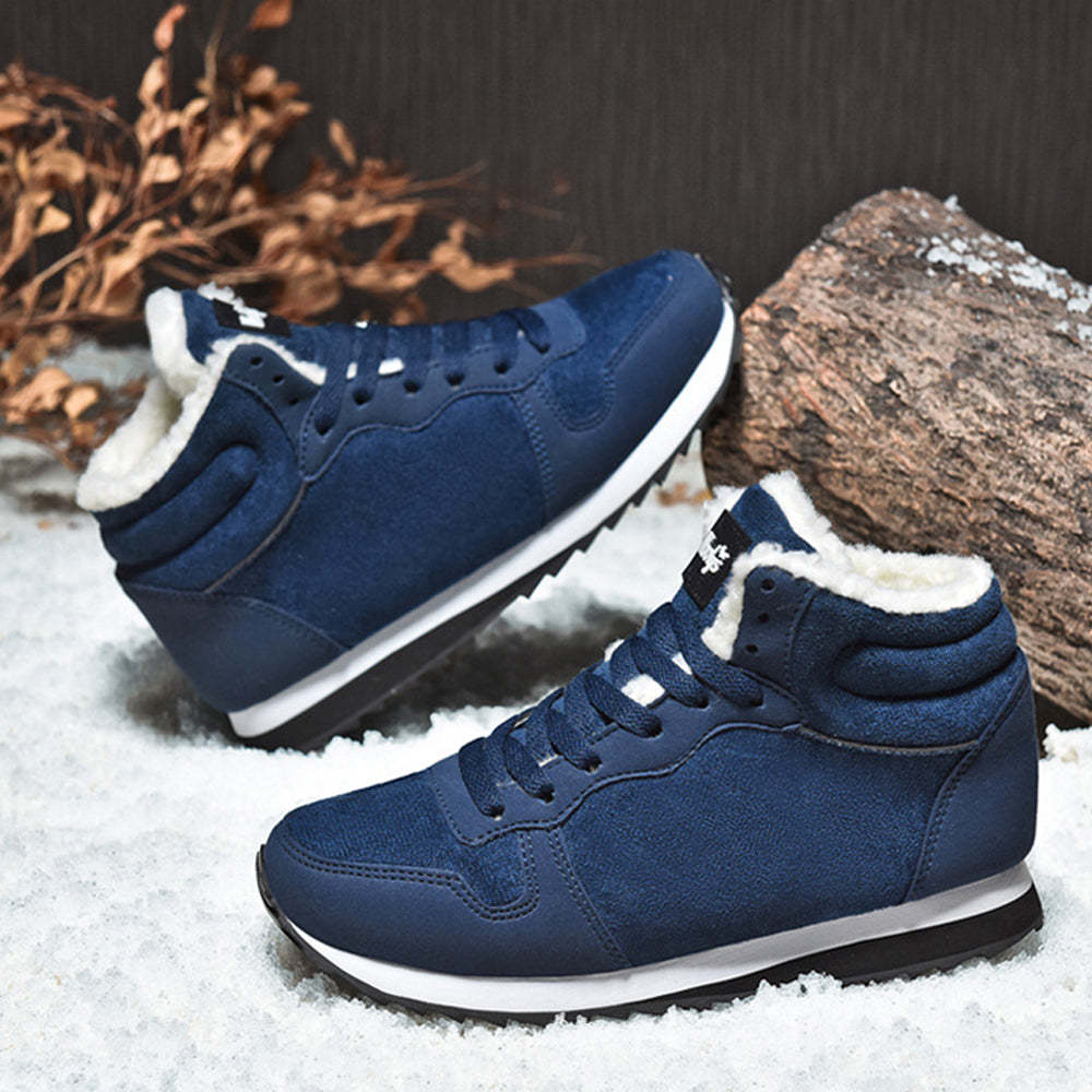 High-Top-Fleece, dicke, warme Schuhe