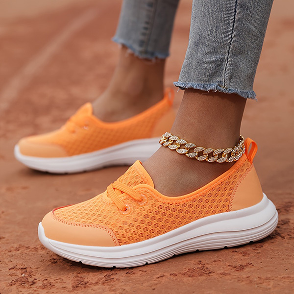 🔥LETZTER TAG 70 % RABATT - Bequeme Orthopädische Freizeitschuhe mit weicher Sohle aus Mesh für Damen