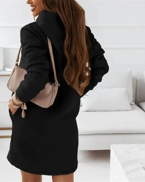 Kleid mit Kapuze