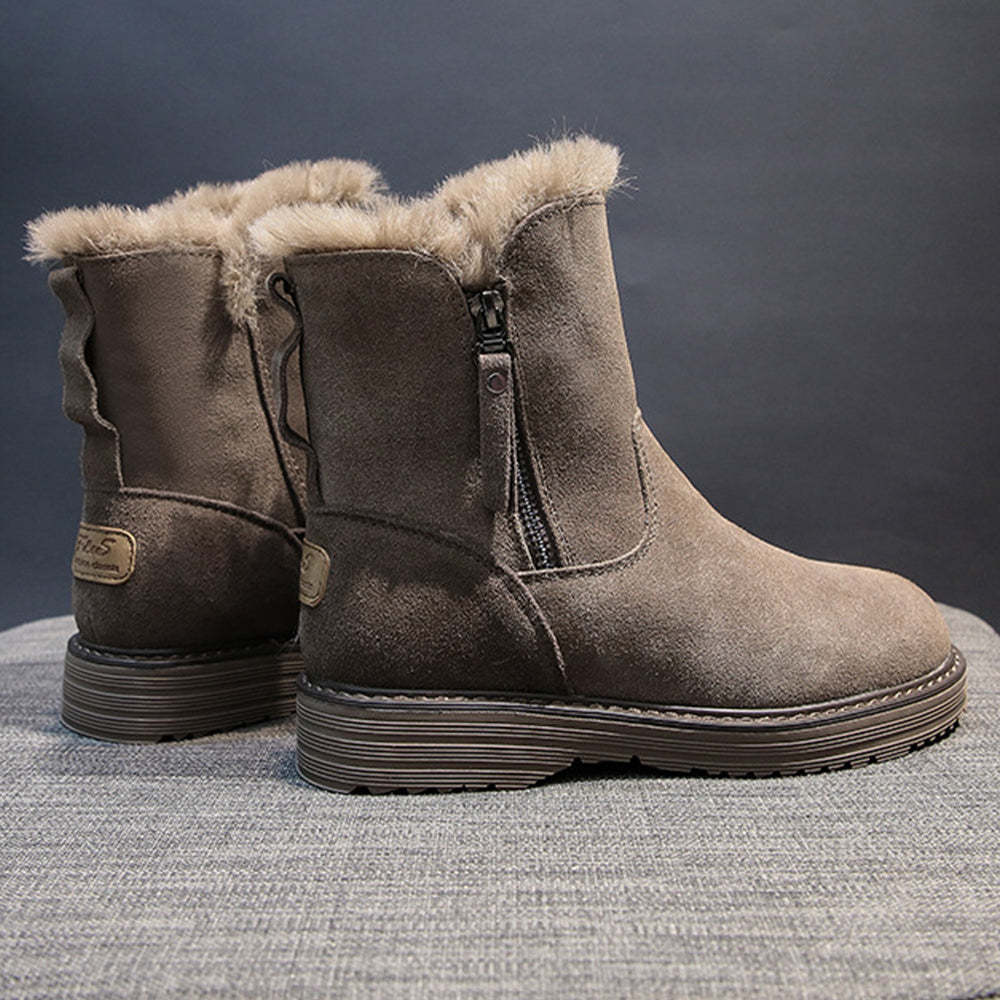 Neue, lässige, verdickte warme Damenstiefel für den Winter