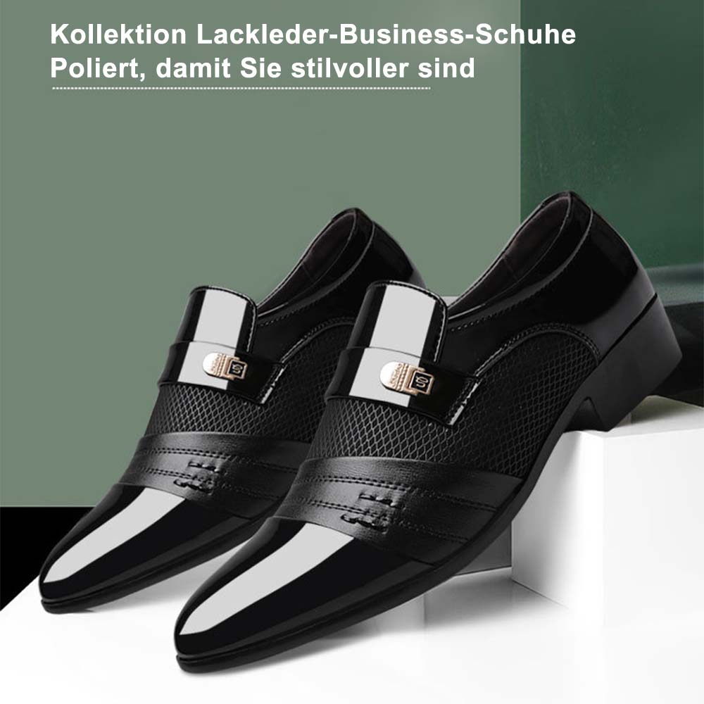 Herren-Business-Casual-Lederschuhe, Hochzeitsschuhe