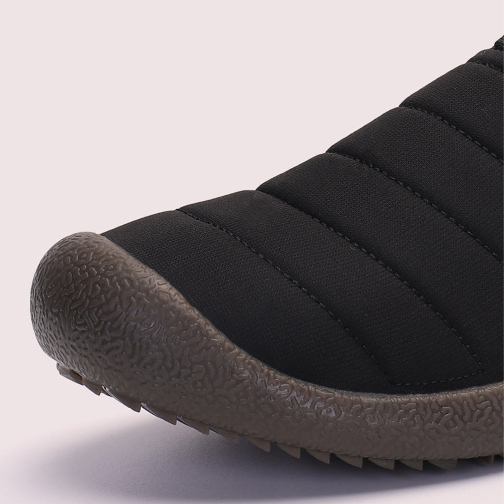 Plüschpantoffeln mit variablen Baumwollschuhen