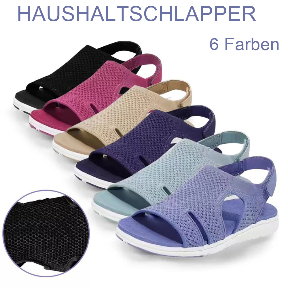 Atmungsaktive Hohlsandalen für Damen mit weicher Sohle