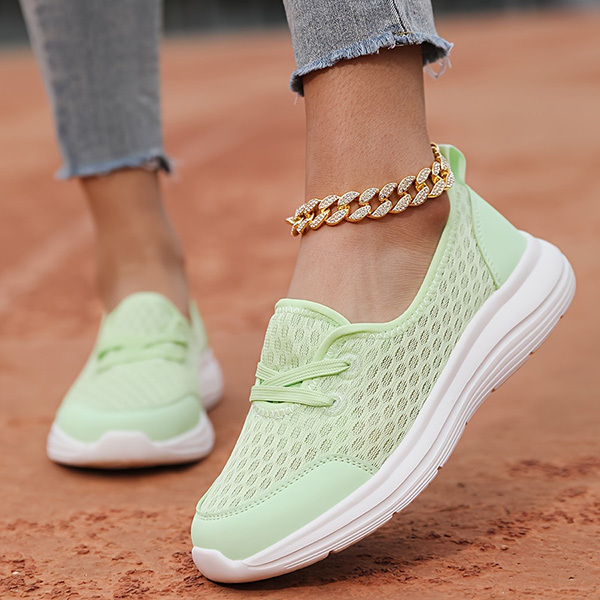🔥LETZTER TAG 70 % RABATT - Bequeme Orthopädische Freizeitschuhe mit weicher Sohle aus Mesh für Damen