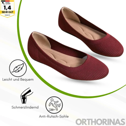 Orthorinas - ergonomische schmerzlindernde Ballerinas