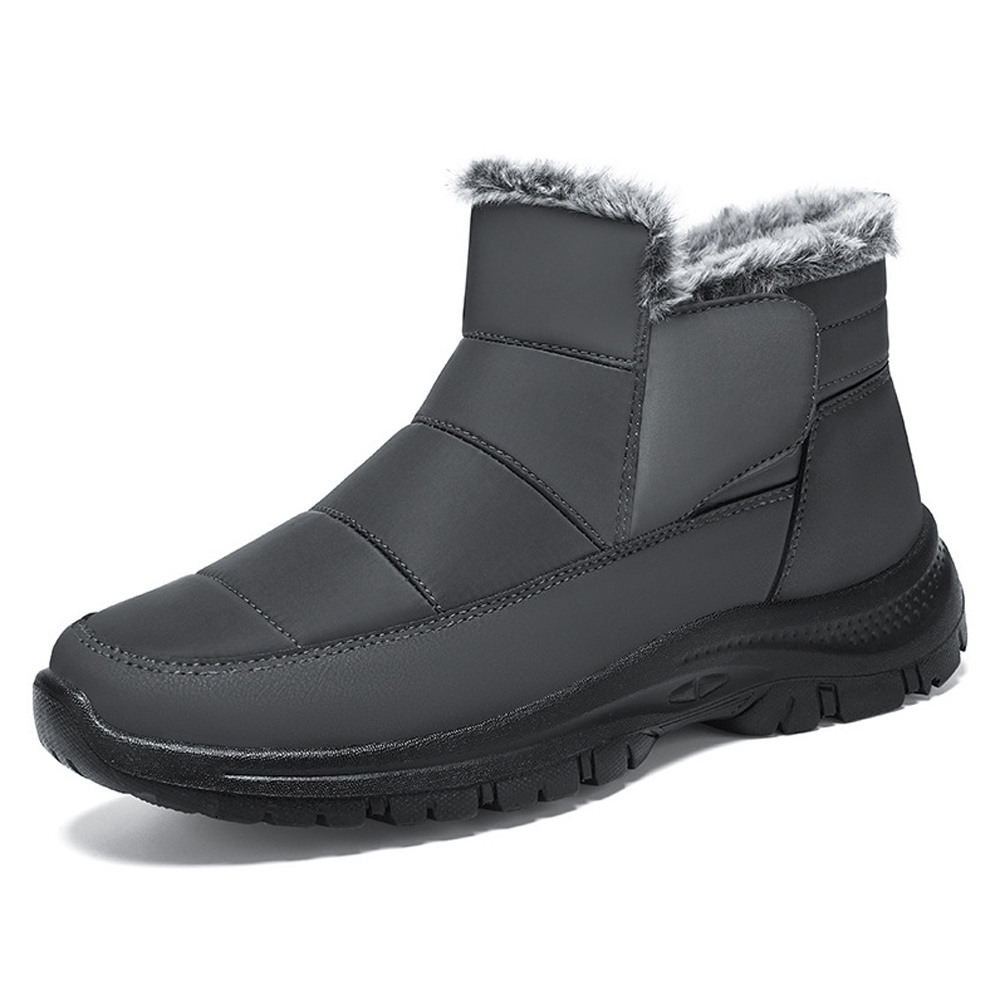 Winterliche kurze warme Schneestiefel für Damen und Herren