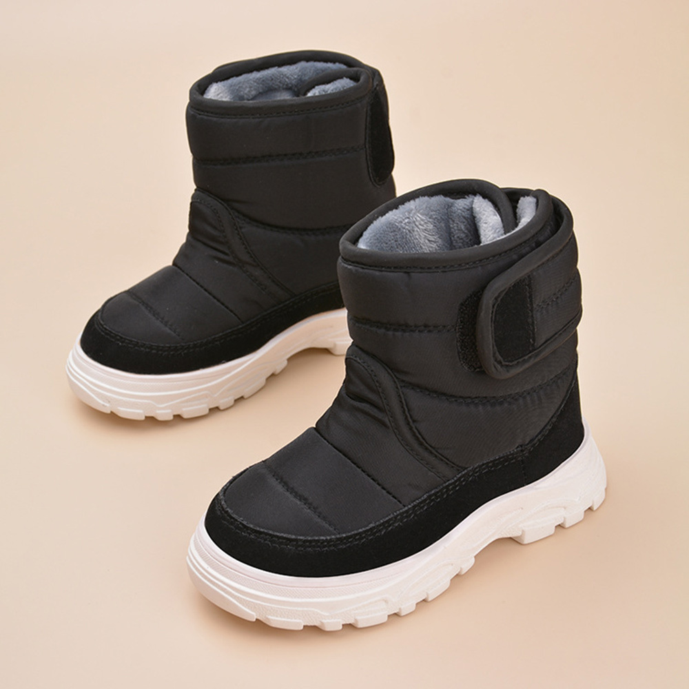 Warme Kinder-Schneestiefel mit weicher Sohle