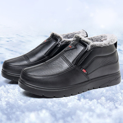 Warme Winter-Slip-on-Plus-Samt-Herren-Baumwollschuhe