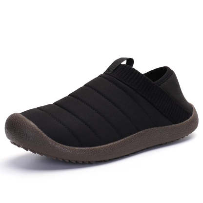 Plüschpantoffeln mit variablen Baumwollschuhen