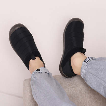 Plüschpantoffeln mit variablen Baumwollschuhen
