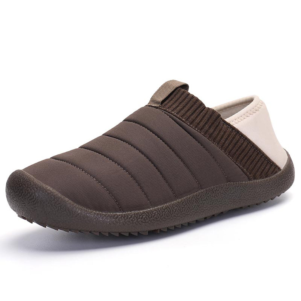 Plüschpantoffeln mit variablen Baumwollschuhen