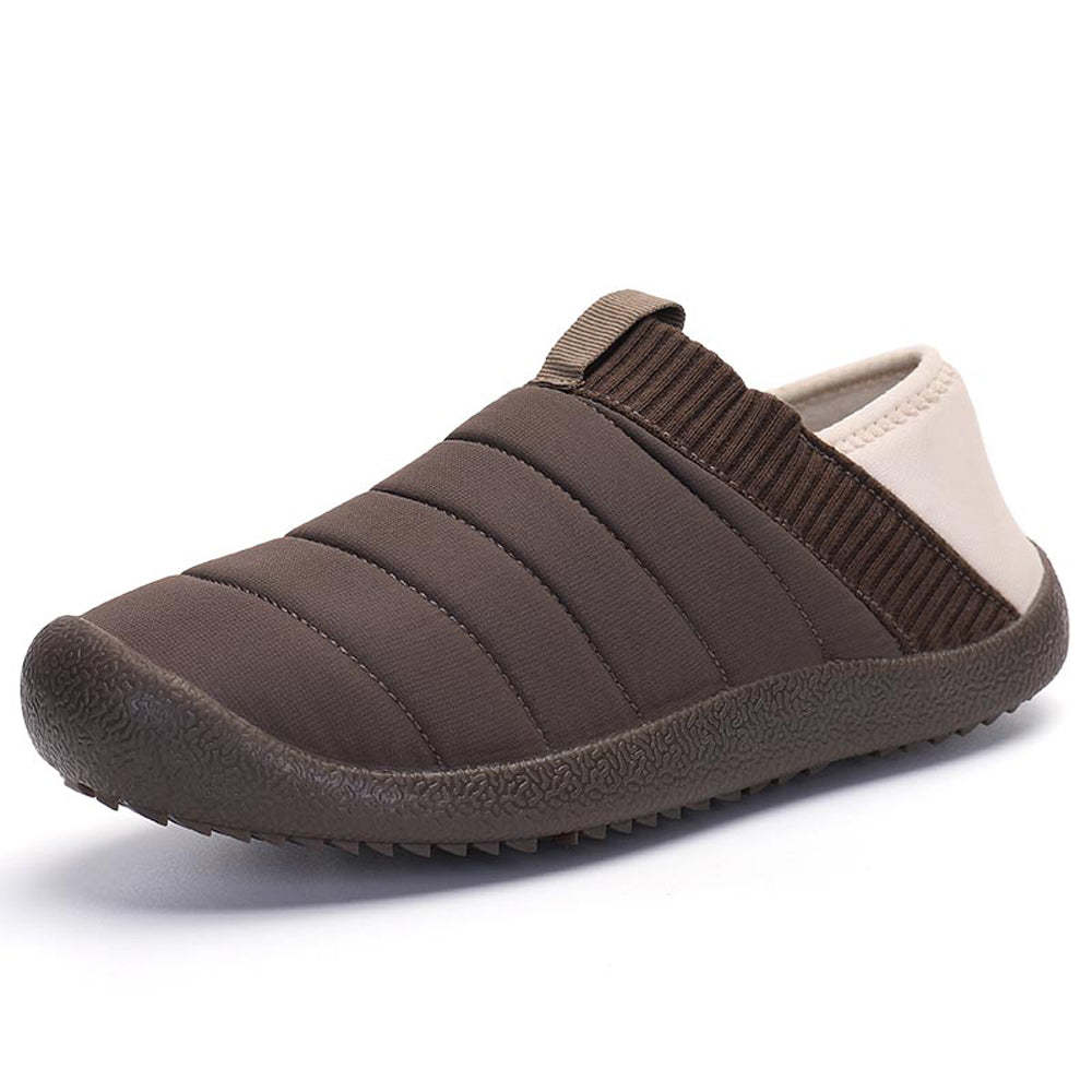 Plüschpantoffeln mit variablen Baumwollschuhen