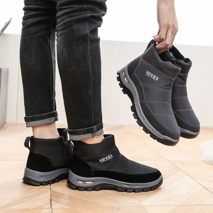 Wintermode warme wasserdichte Herren-Schneestiefel