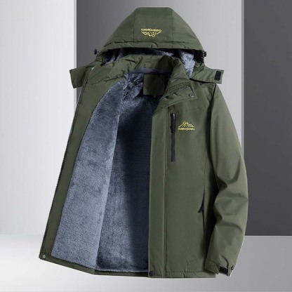 Neue winterliche Herren-Samtverdickungsjacke