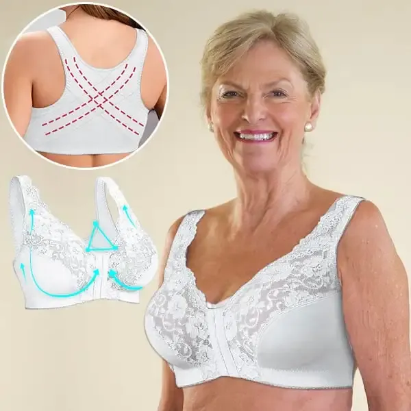 🔥Beim Kauf am letzten Tag 50 % RABATT😍-Haken vorne, Stretch-Spitze, Super-Lift und Haltungskorrektur – ALLES IN EINEM BH!