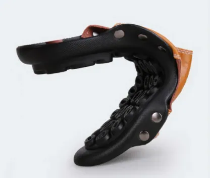 2024 Strand Bogenunterstützung Im Freien Lederpantoffeln