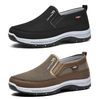 🔥LETZTER TAG 70 % RABATT🔥Herren-Schuhe zur Unterstützung des Fußgewölbes und atmungsaktiv sowie leicht und rutschfest – bewährte Linderung von Plantarfasziitis, Fuß- und Fersenschmerzen