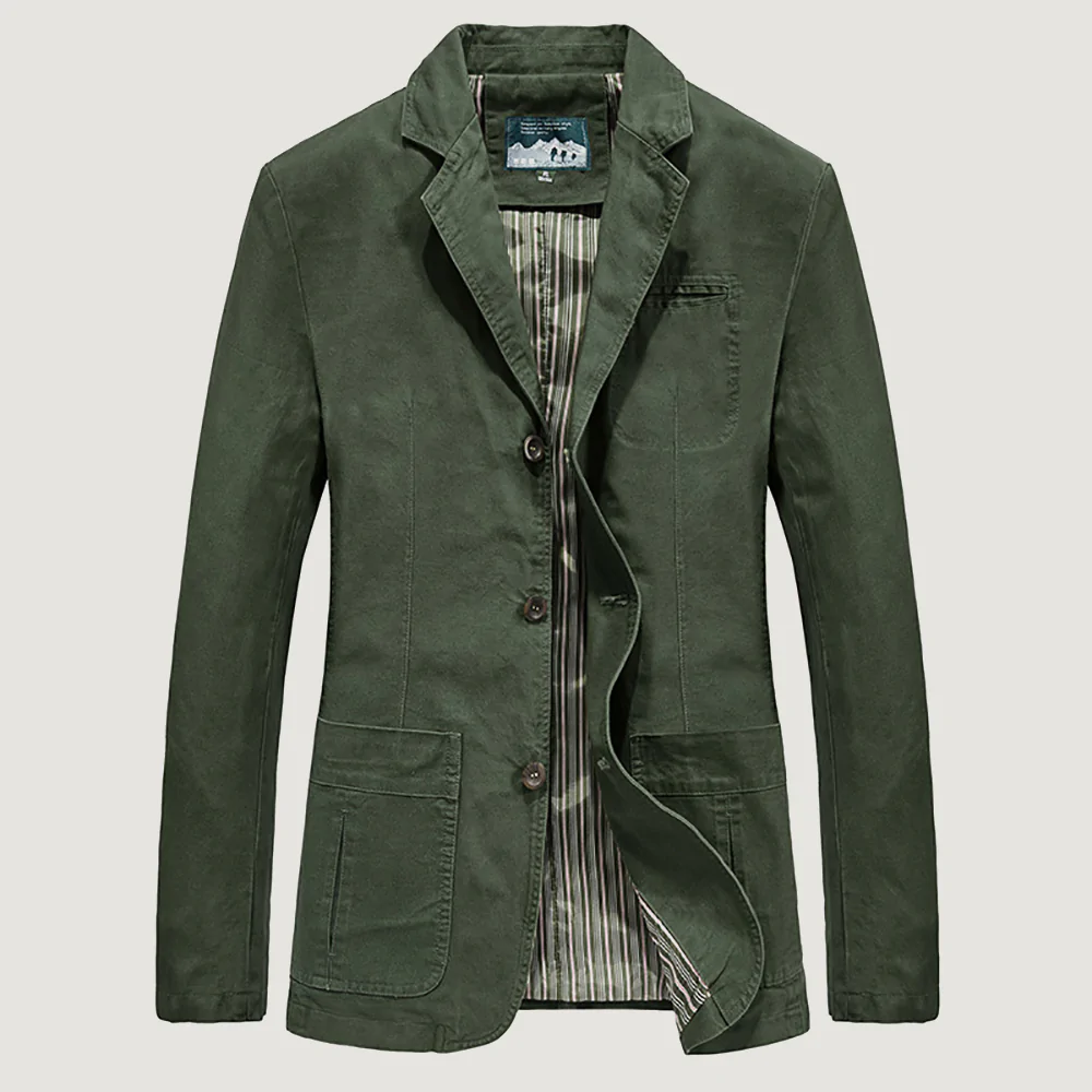  Herbstliche Herren-Freizeitanzug-Reversjacke