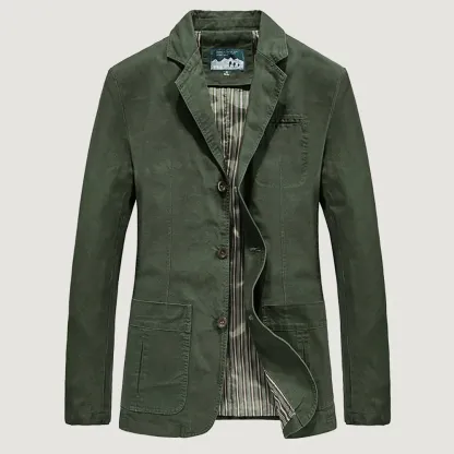  Herbstliche Herren-Freizeitanzug-Reversjacke