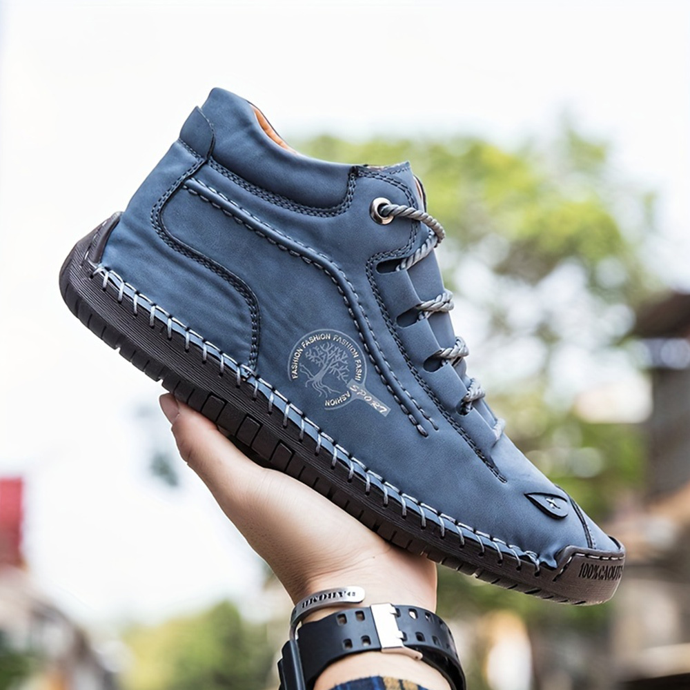 Vintage-Lederstiefel für Herren