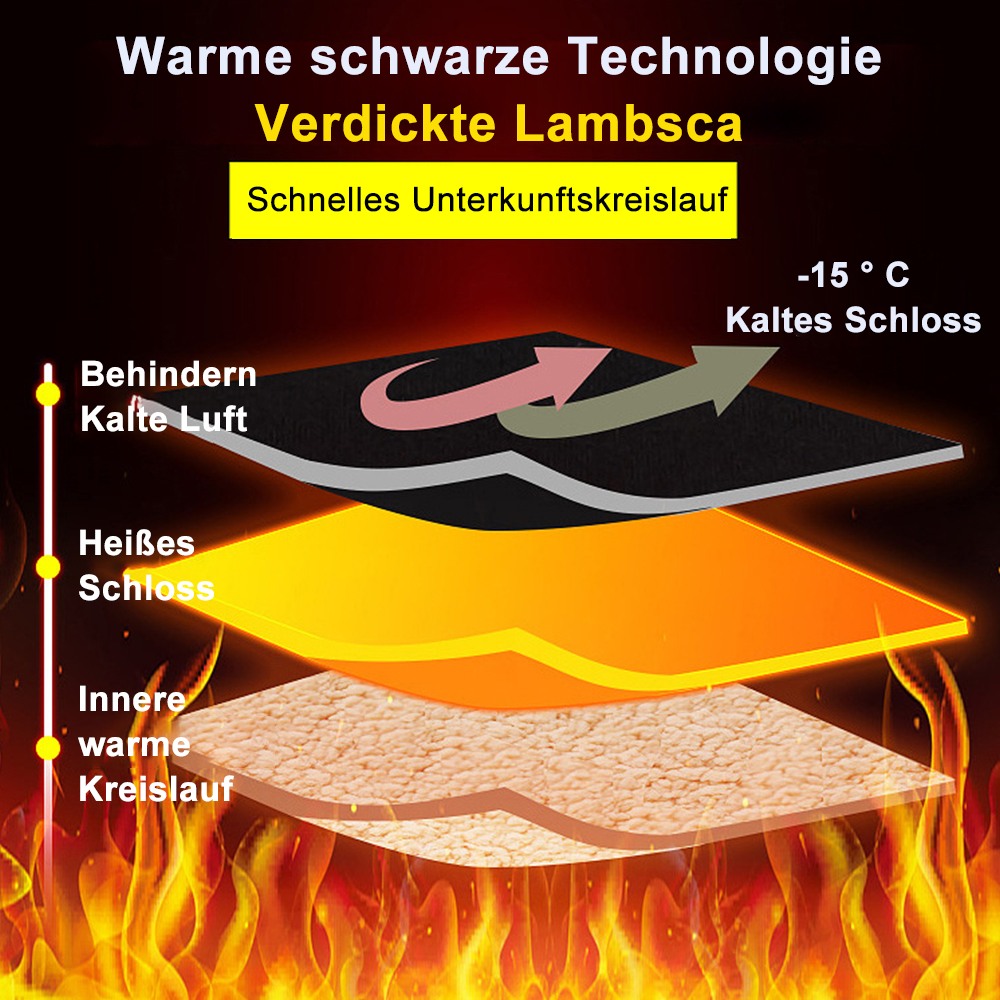  Winter-Freizeitsporthose aus Fleece für Herren in Übergröße