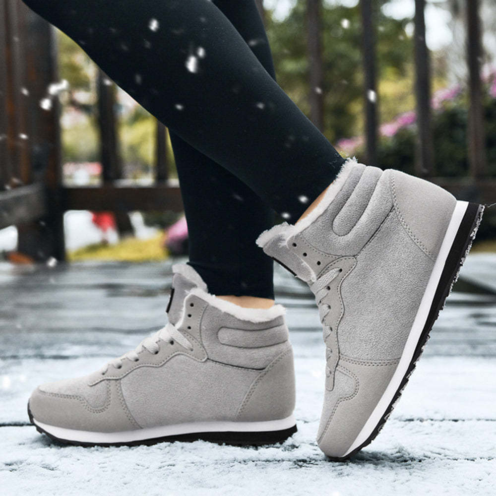High-Top-Fleece, dicke, warme Schuhe