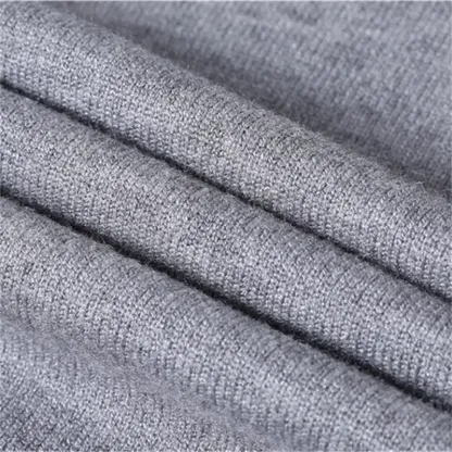 Herren-Pullover mit Rollkragen und Basic-Kaschmirbasis