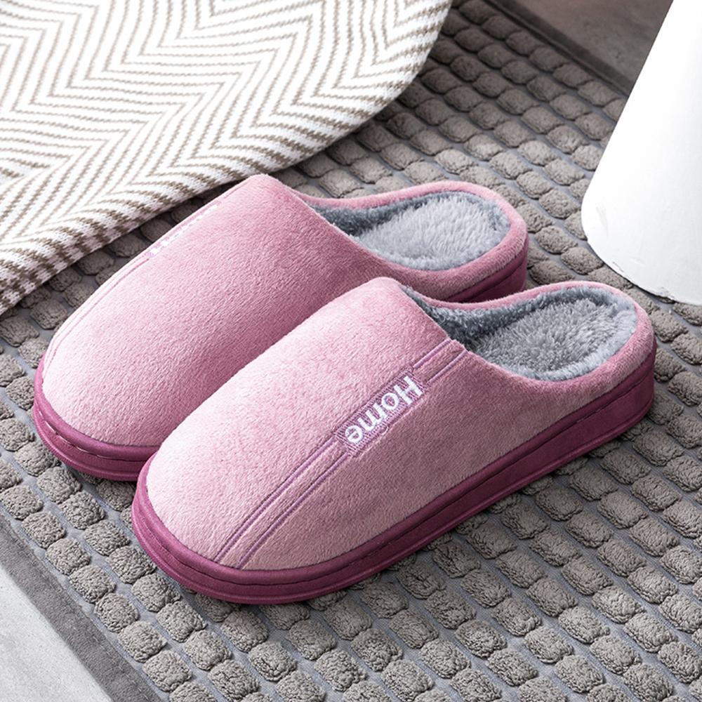 Neue Heim-Plüsch-Baumwollschuhe für Herbst und Winter