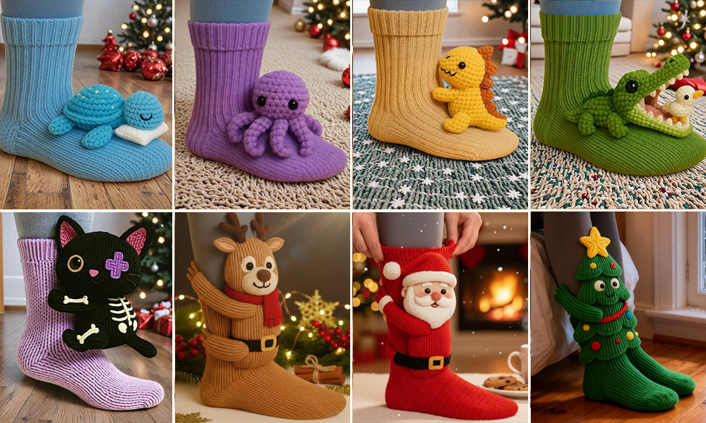 HUGGY Socken - Einheitsgröße-Unisex (2 Paar 5% Rabatt und Kostenloser Versand)