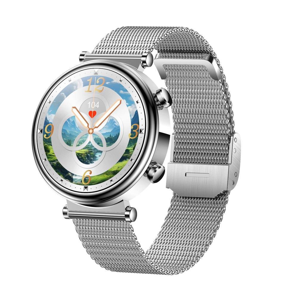 Weatsde Blutdruck Blutsauerstoff Blutzucker Überwachung Bluetooth Sprechen Musik abspielen Gesundheit Wasserdichte Smartwatch