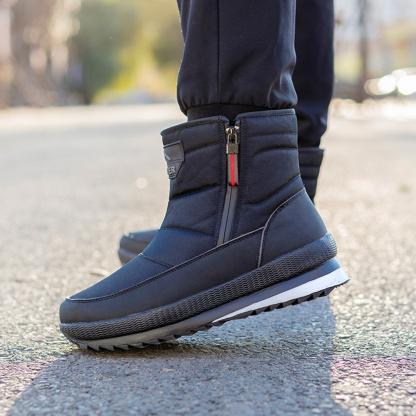 Winter dicke warme High-Top-Schneestiefel