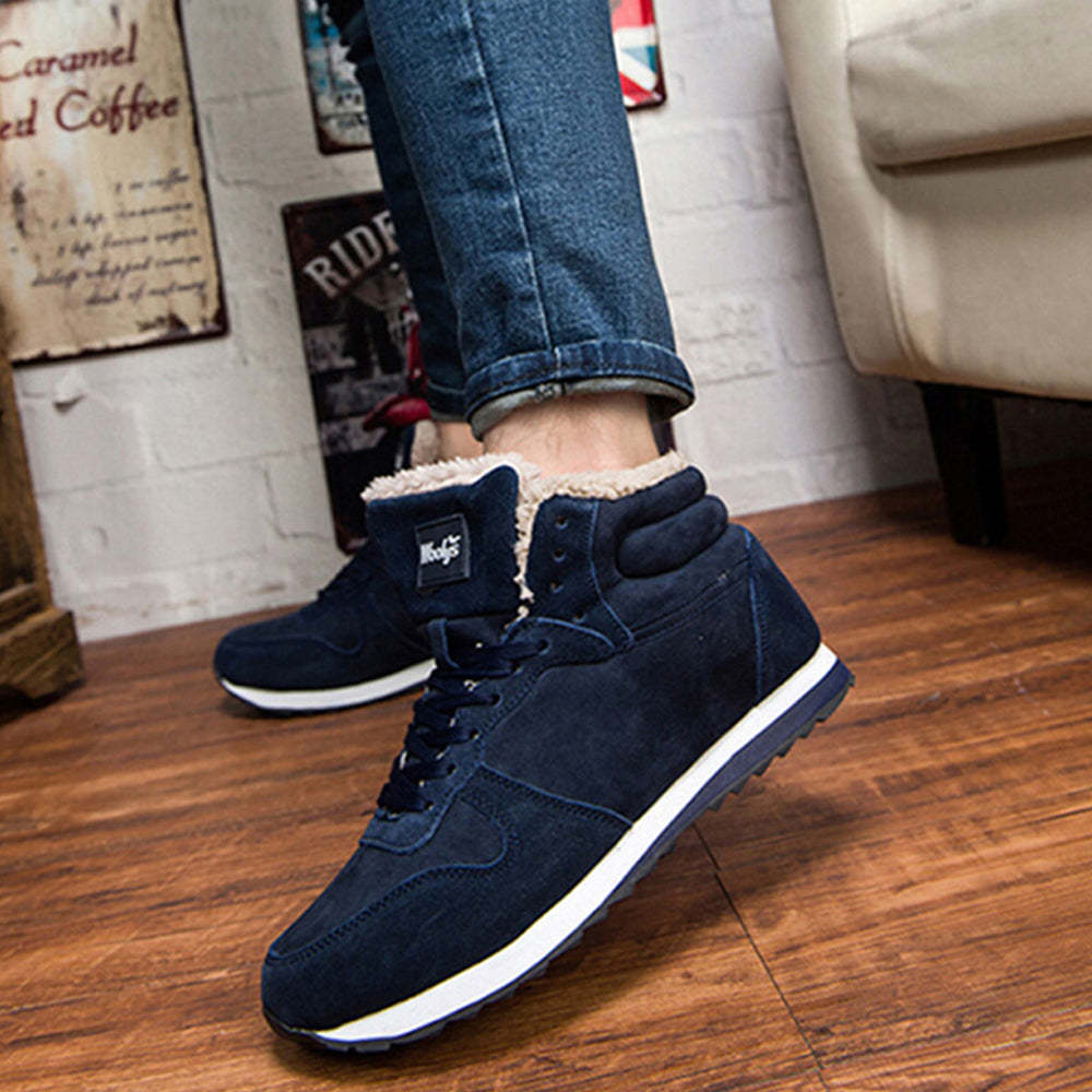 High-Top-Fleece, dicke, warme Schuhe