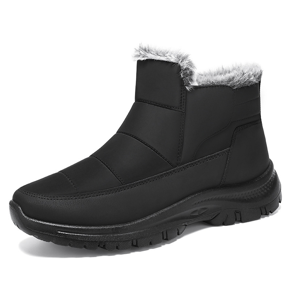 Winterliche kurze warme Schneestiefel für Damen und Herren