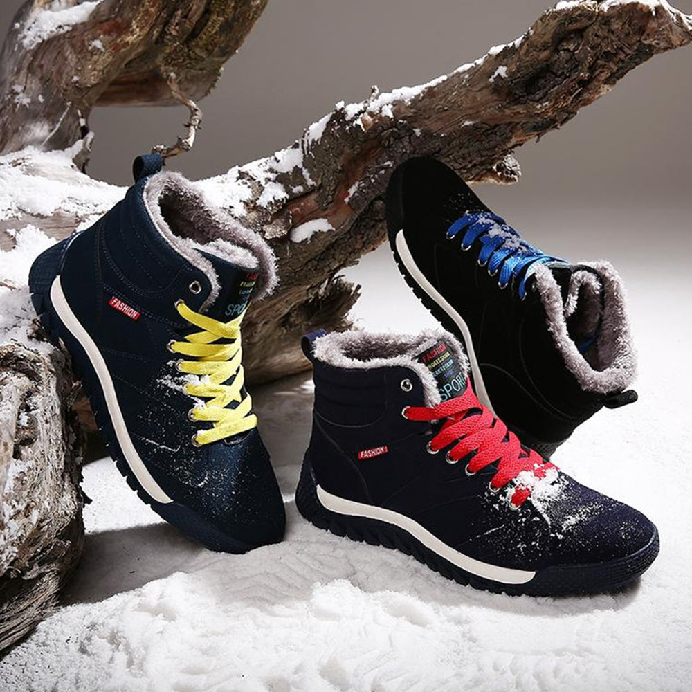 Neue Winter-High-Top-Fleece-warme Baumwollschuhe