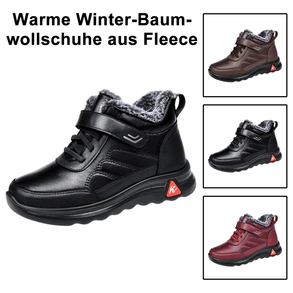 Warme Winter-Fleece-Baumwollschuhe