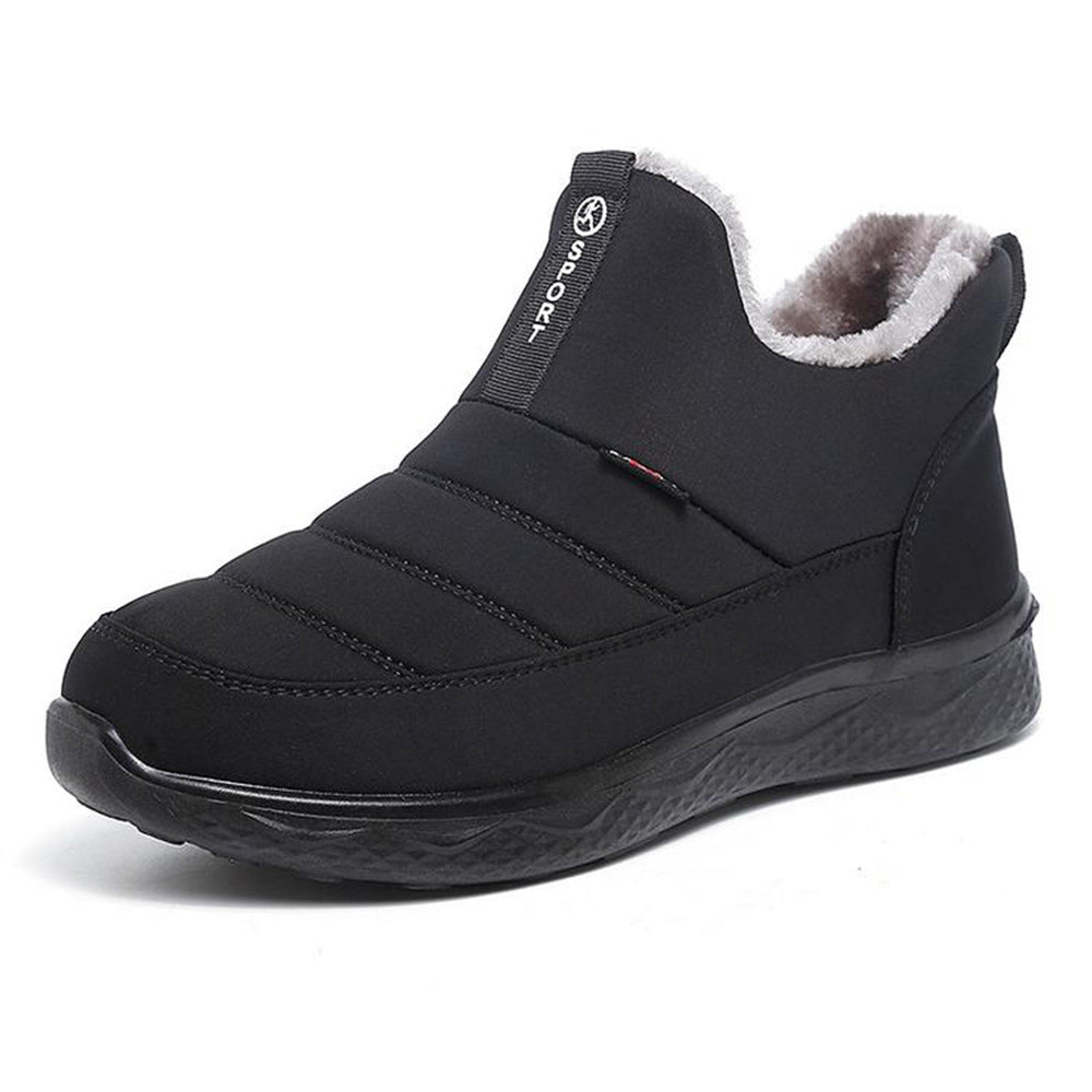 Winterstiefel aus verdicktem Samt und warmer Baumwolle