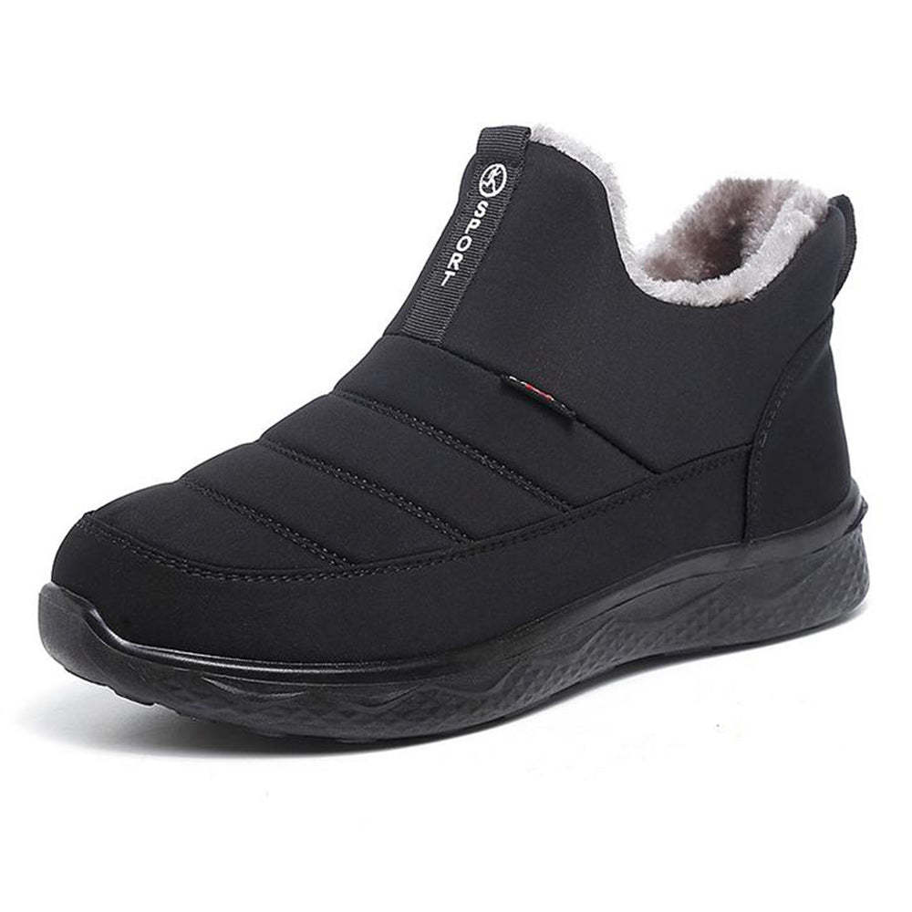 Winterstiefel aus verdicktem Samt und warmer Baumwolle