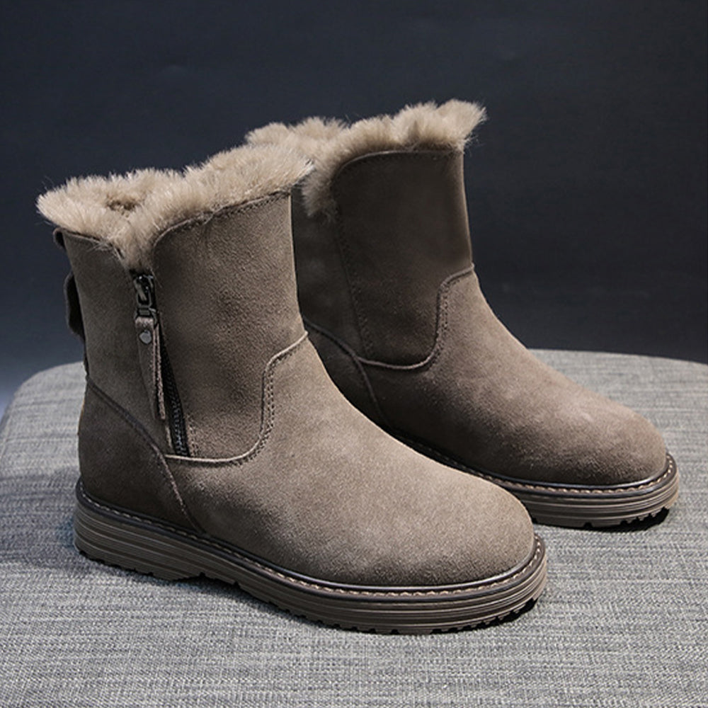 Neue, lässige, verdickte warme Damenstiefel für den Winter