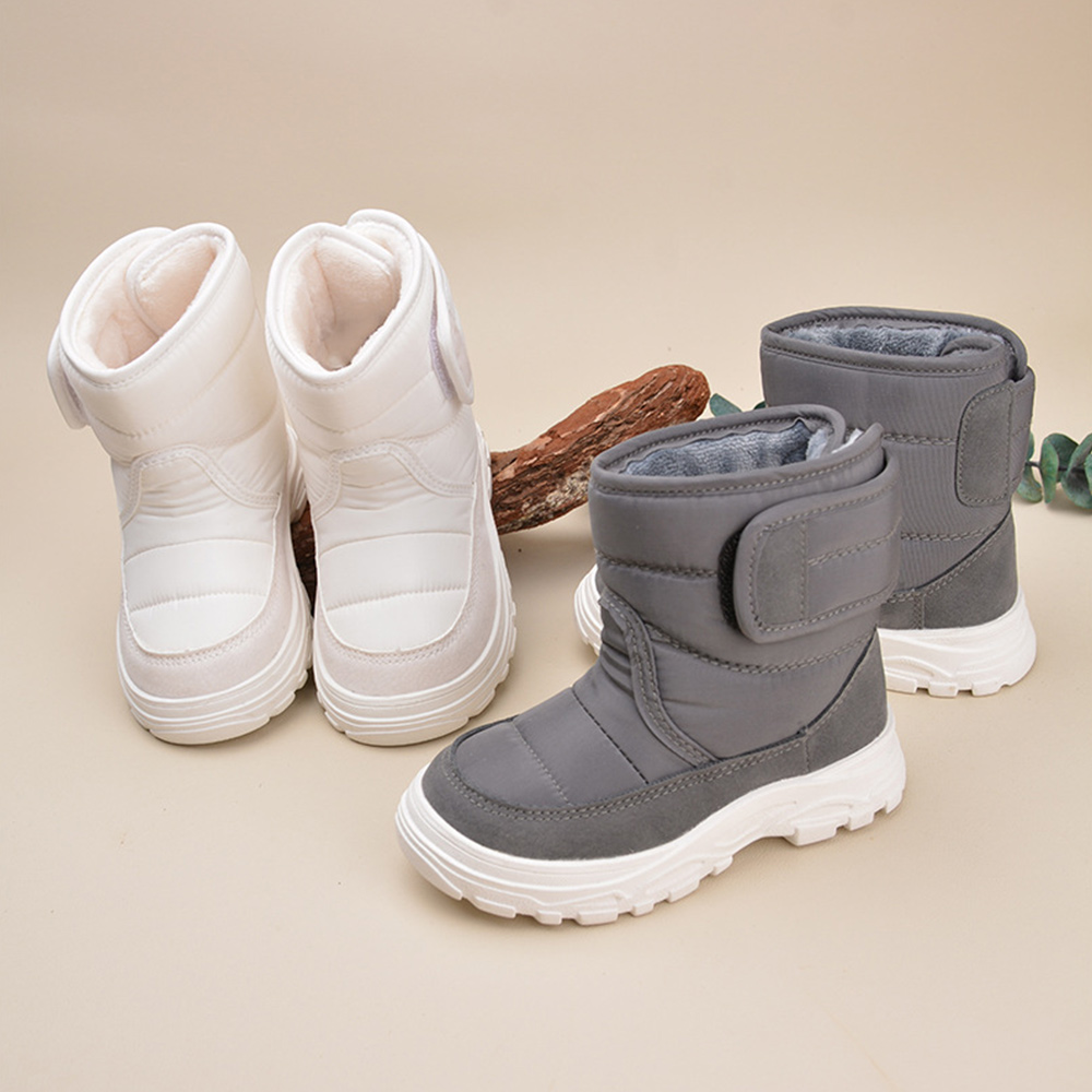 Warme Kinder-Schneestiefel mit weicher Sohle
