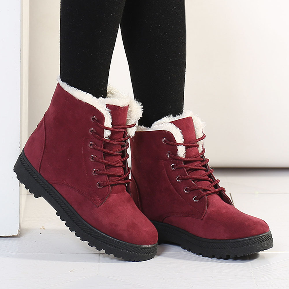Neue warme Damen-Schneestiefel