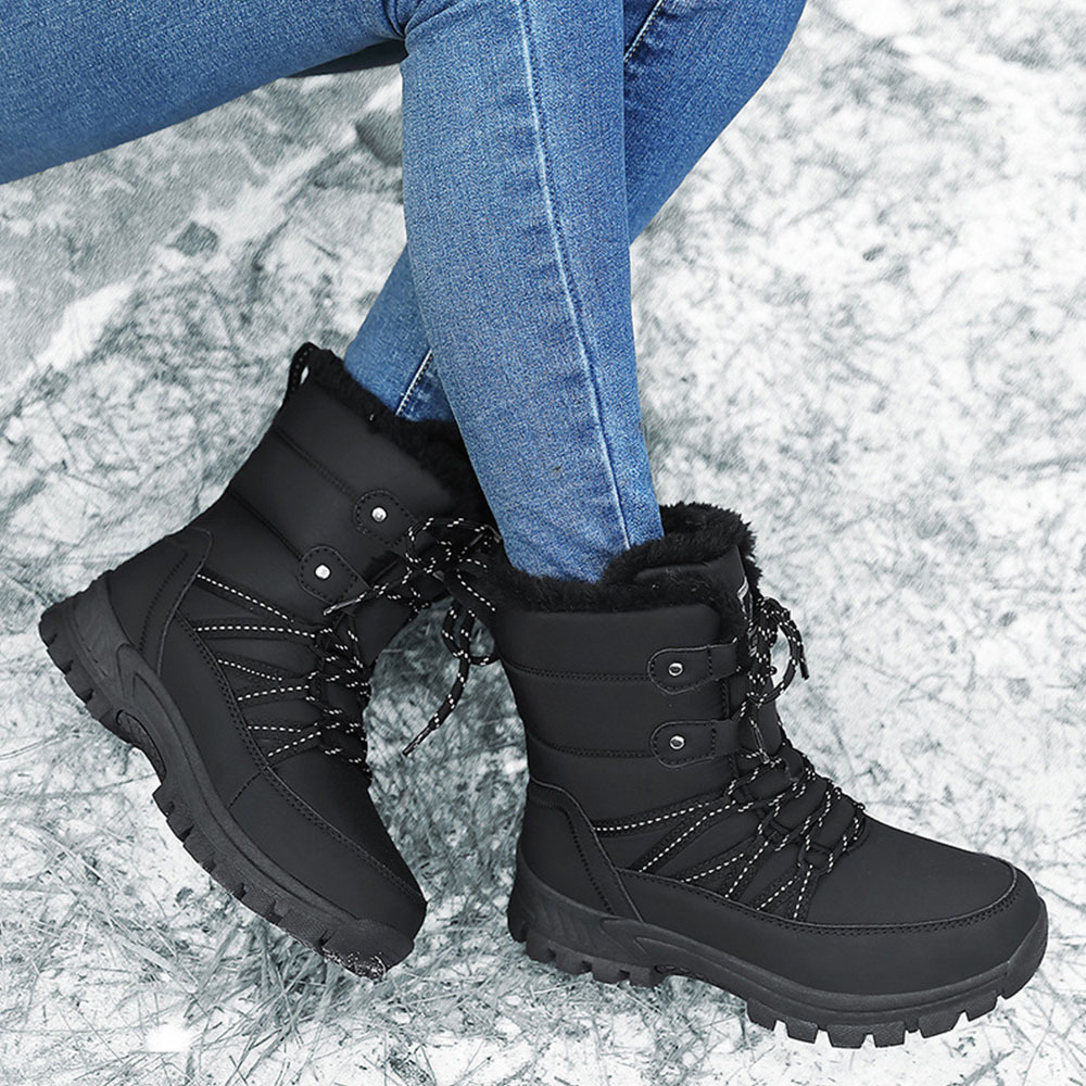 Windfeste, hohe Outdoor-Schneestiefel für Damen