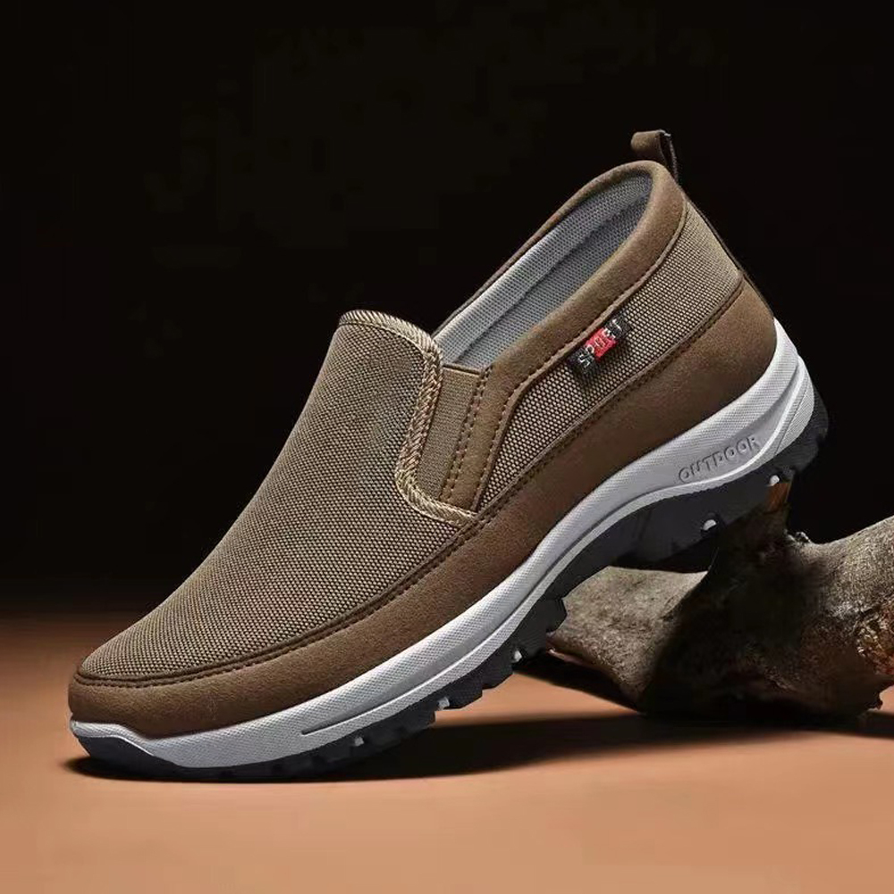 Bequeme und atmungsaktive Herren-Slip-on-Freizeitschuhe