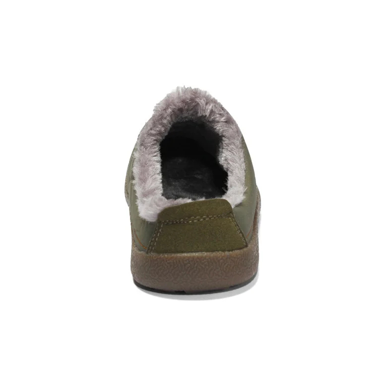 Winter Herren Fleece Baumwollschuhe Baumwollpantoffeln