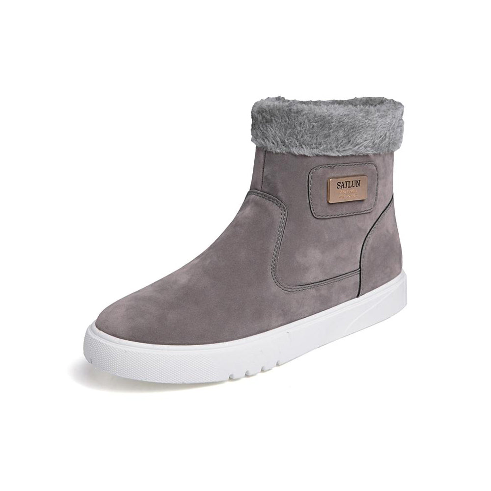 Winter dickes Fleece warme Baumwollschuhe Martin Stiefel