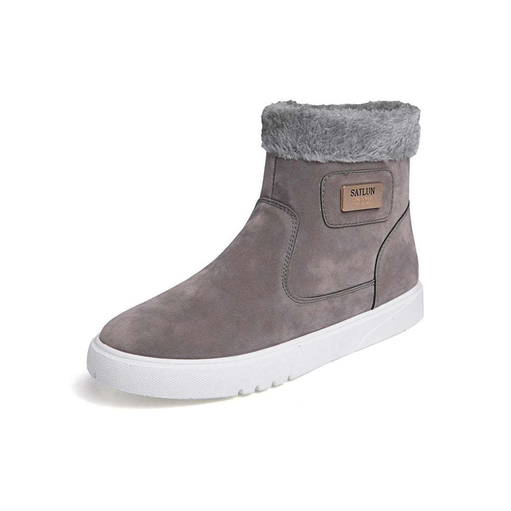 Winter dickes Fleece warme Baumwollschuhe Martin Stiefel