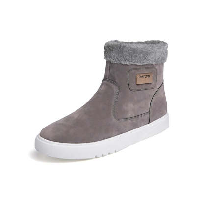 Winter dickes Fleece warme Baumwollschuhe Martin Stiefel